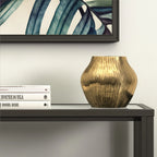 Aluminum Round Table Vase