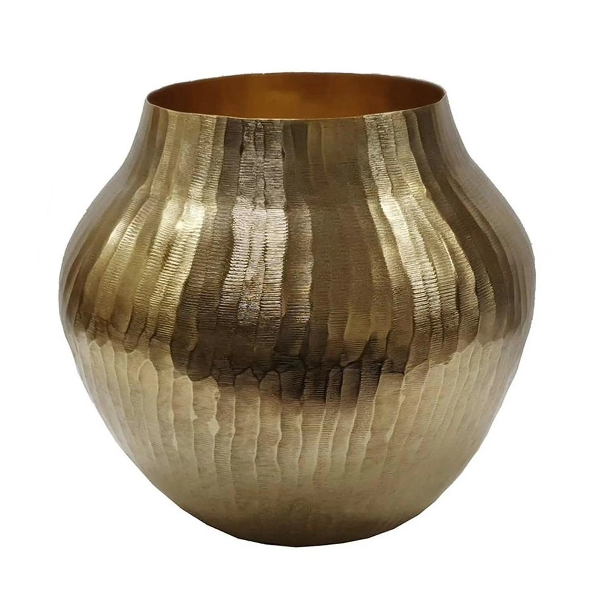 Aluminum Round Table Vase