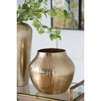 Aluminum Round Table Vase