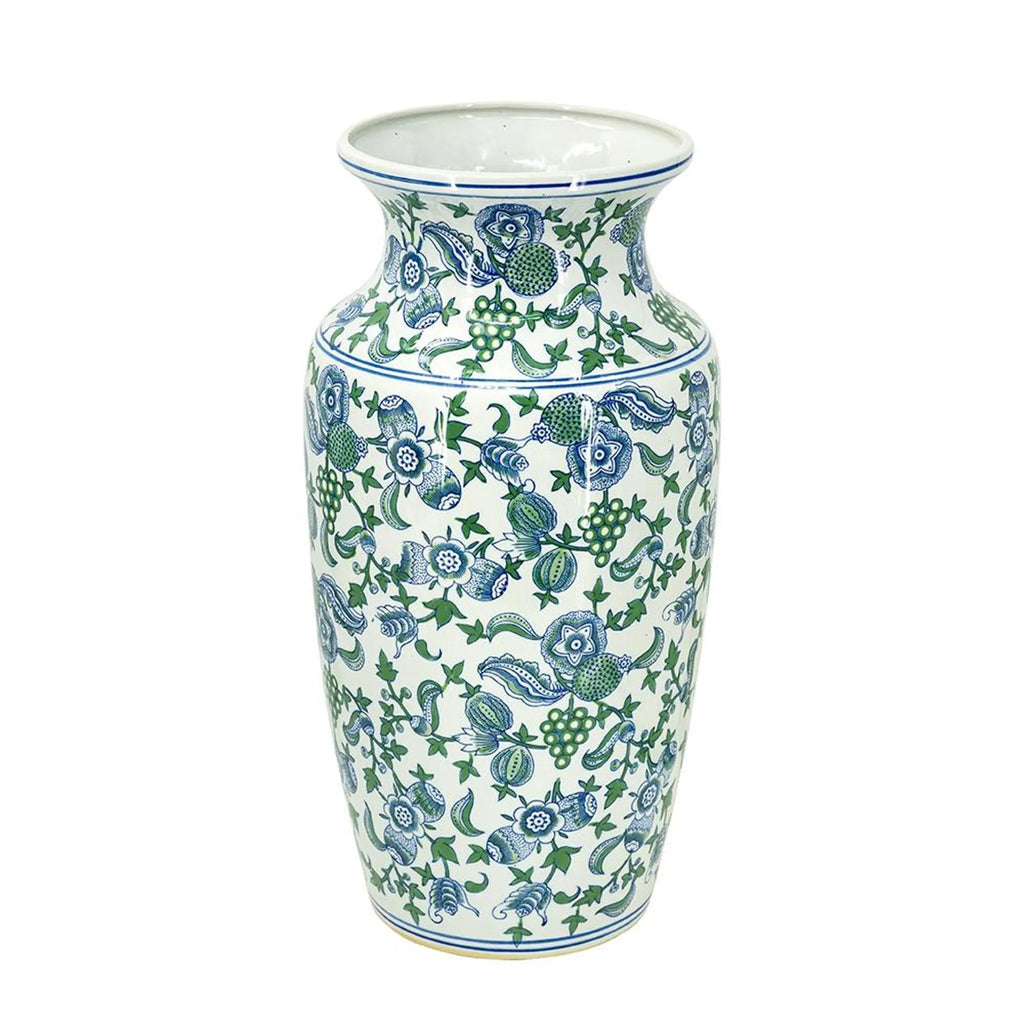 Chinoiserie Porcelain Table Vase