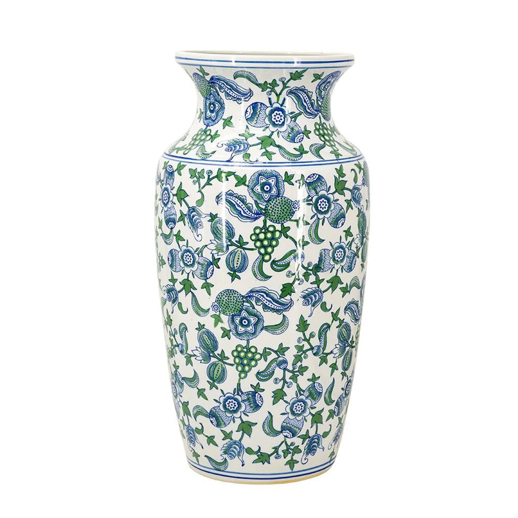 Chinoiserie Porcelain Table Vase