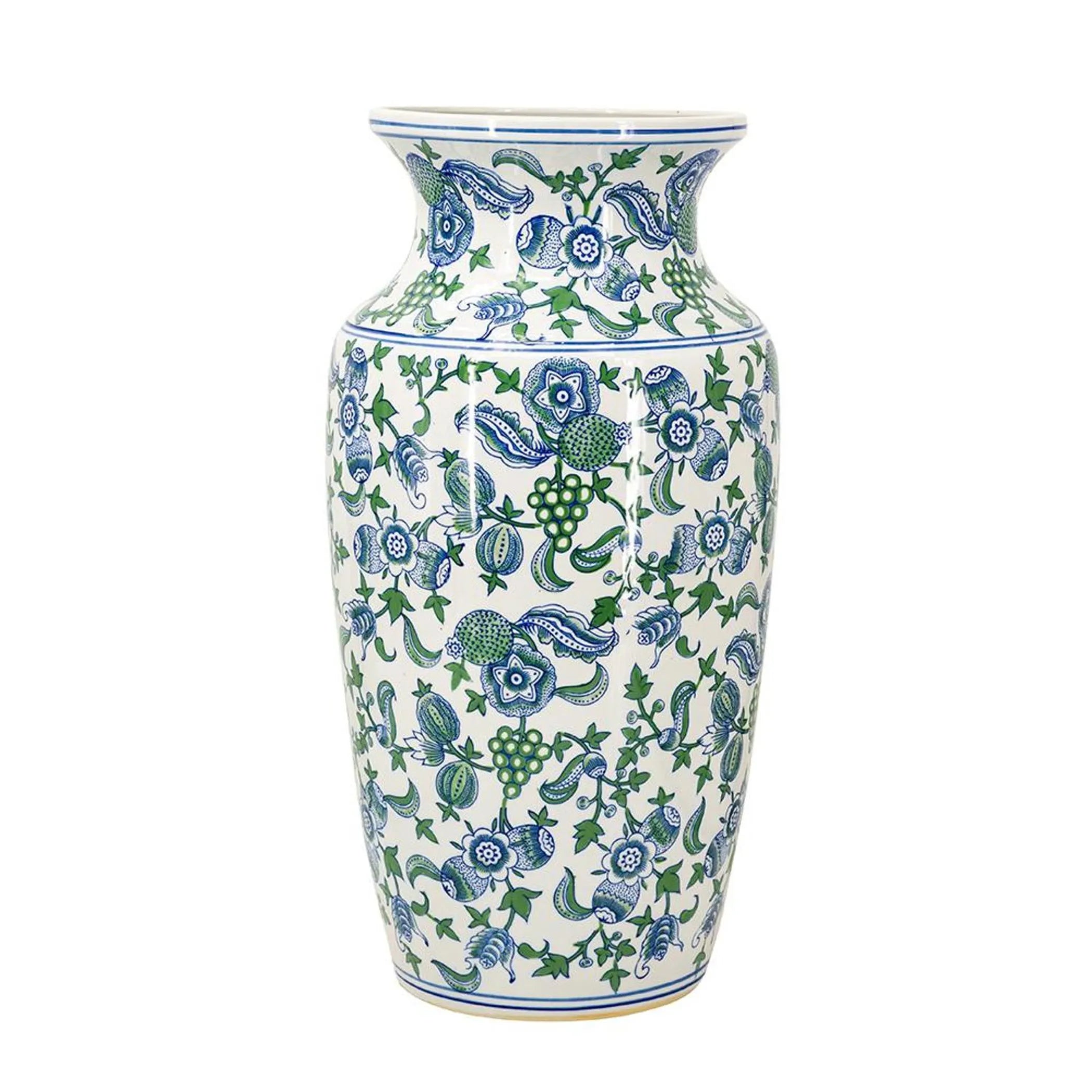 Chinoiserie Porcelain Table Vase