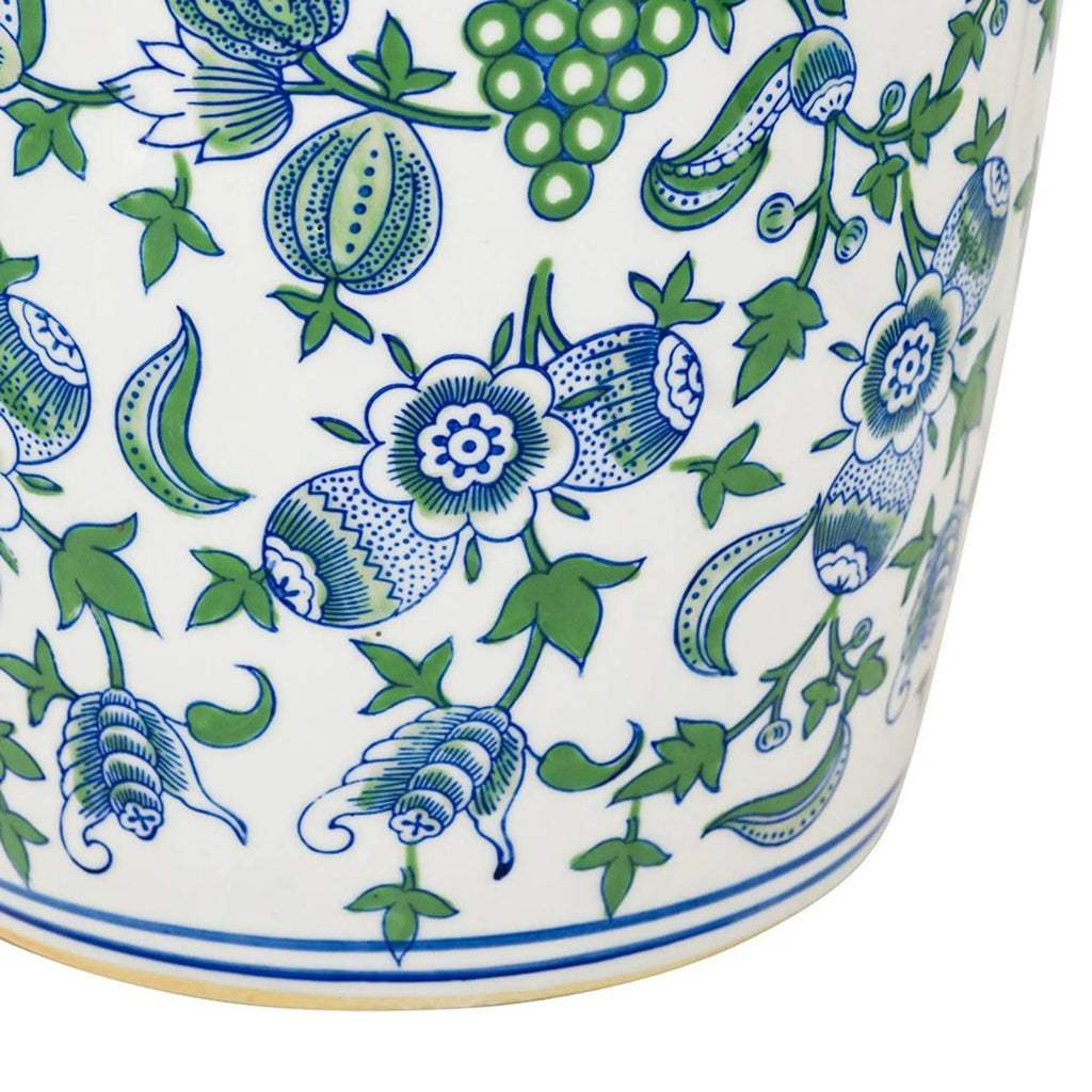 Chinoiserie Porcelain Table Vase