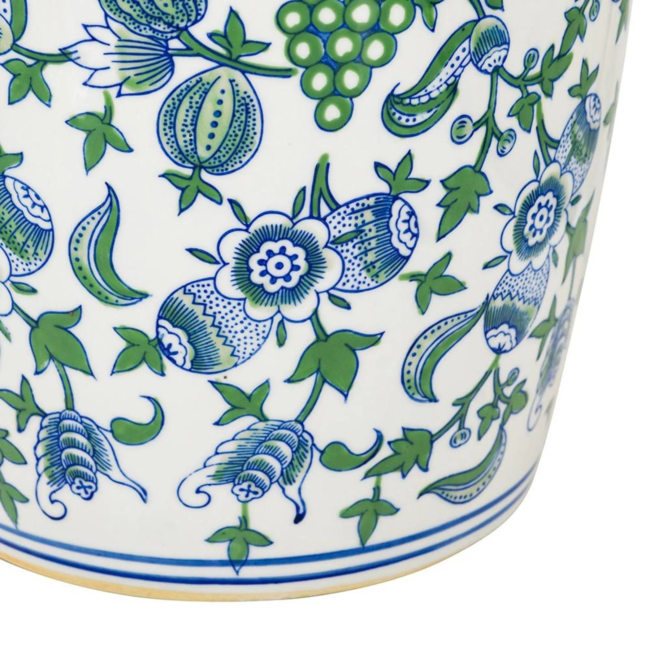 Chinoiserie Porcelain Table Vase