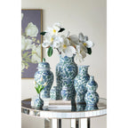 Chinoiserie Porcelain Table Vase