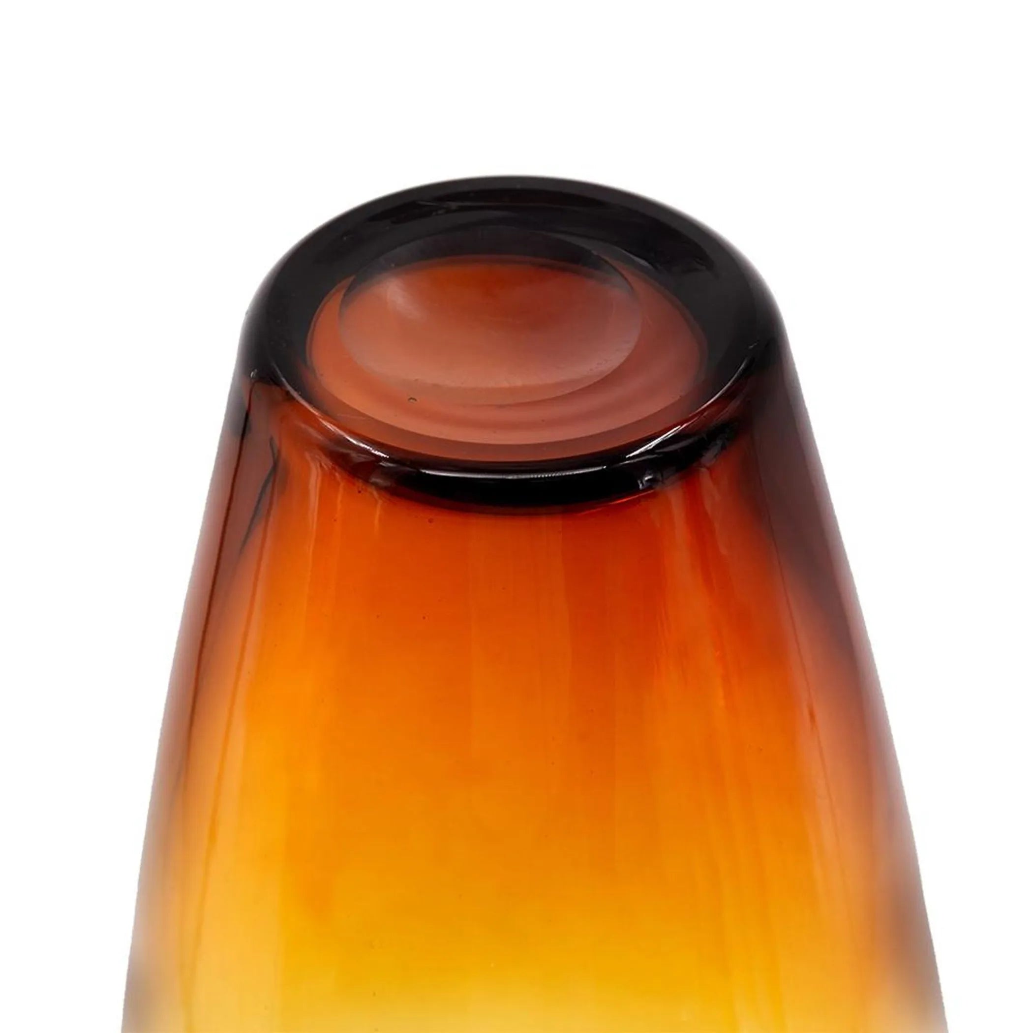 Ombre Glass Table Vase