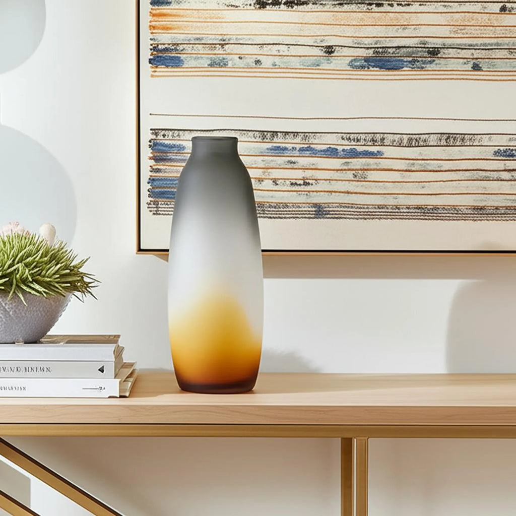 Ombre Glass Table Vase