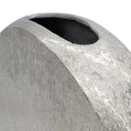 Aluminum Round Disc Table Vase