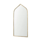 Metal Arch Framed Accent Mirror