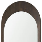 Wood Arch Framed Accent Mirror