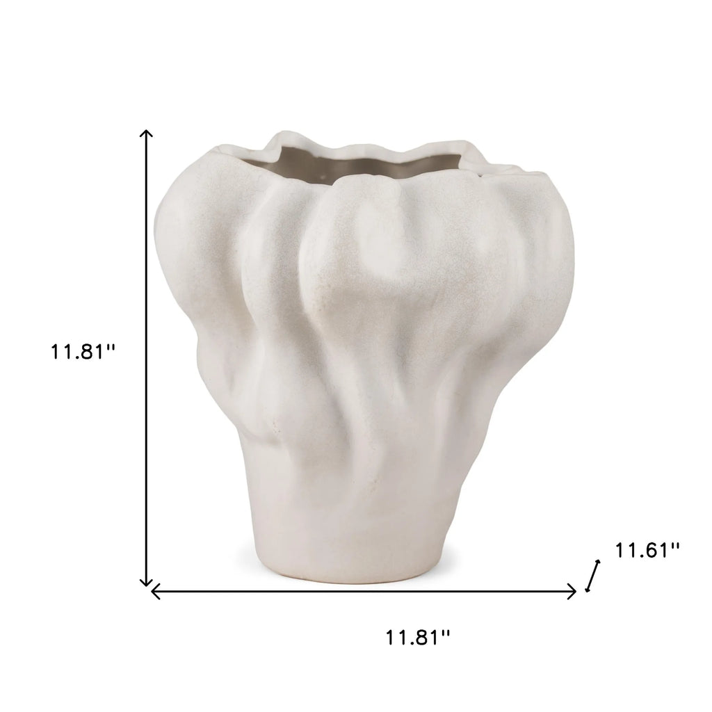 Abstract Sculptural Ceramic Table Vase