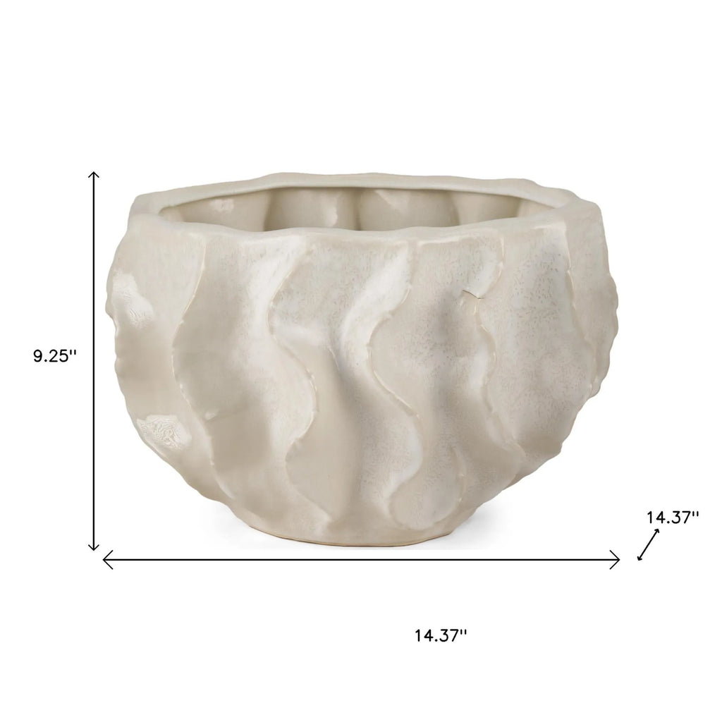 Sculptural Ceramic Table Vase