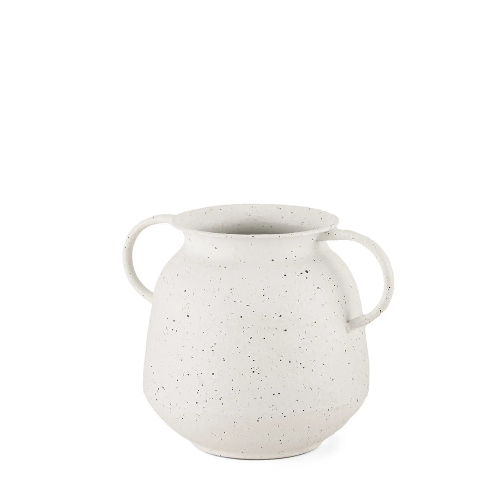 Speckle Metal Amphora Table Vase