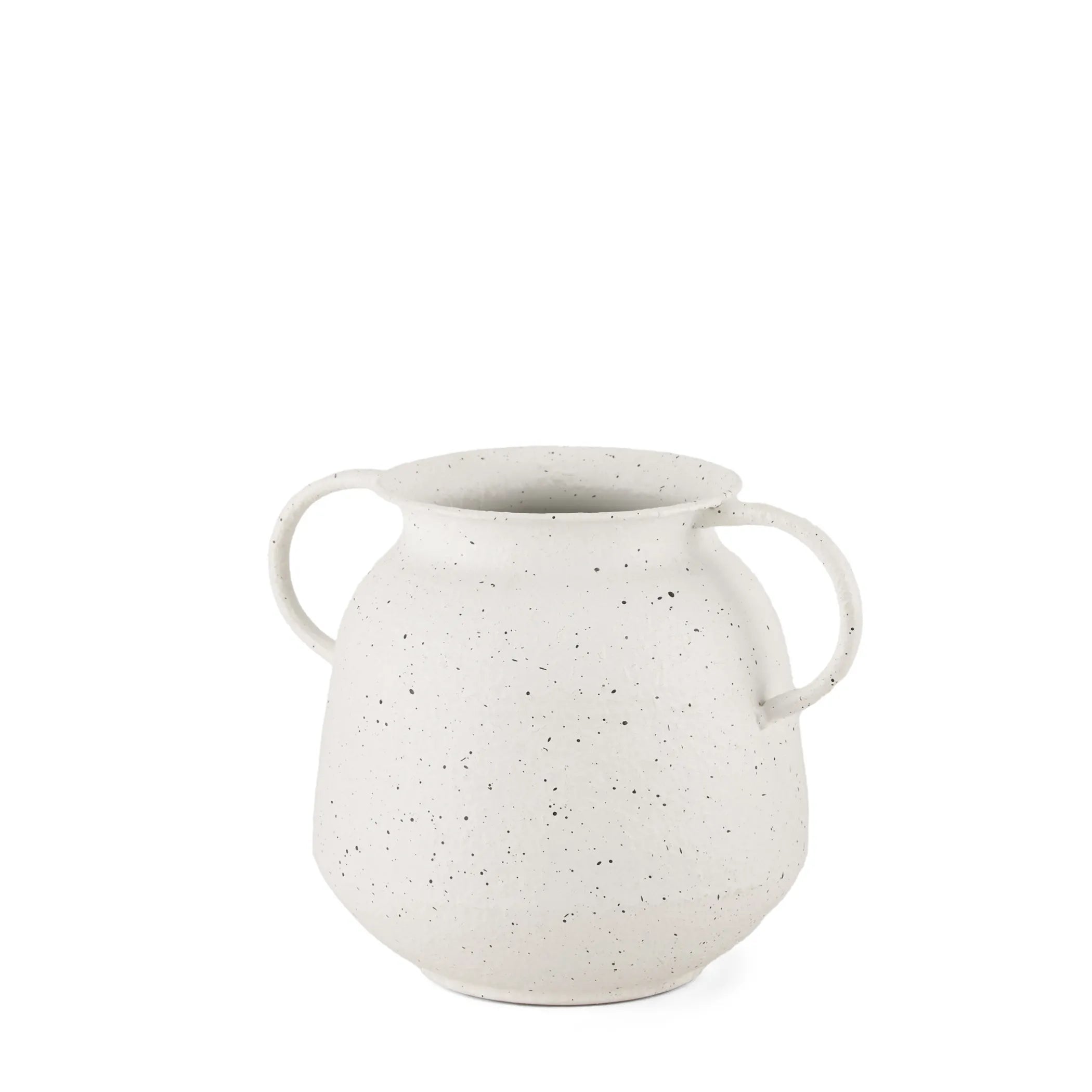 Speckle Metal Amphora Table Vase
