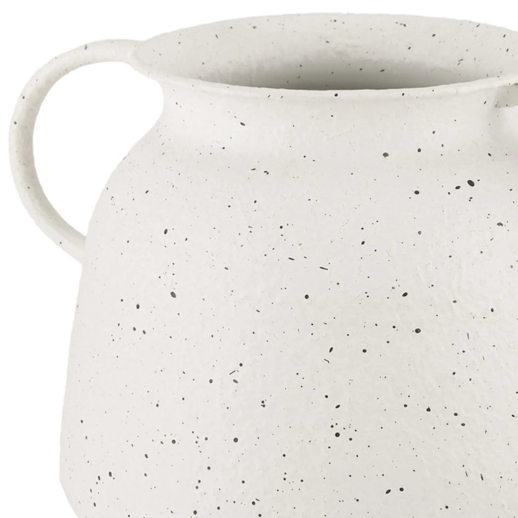 Speckle Metal Amphora Table Vase