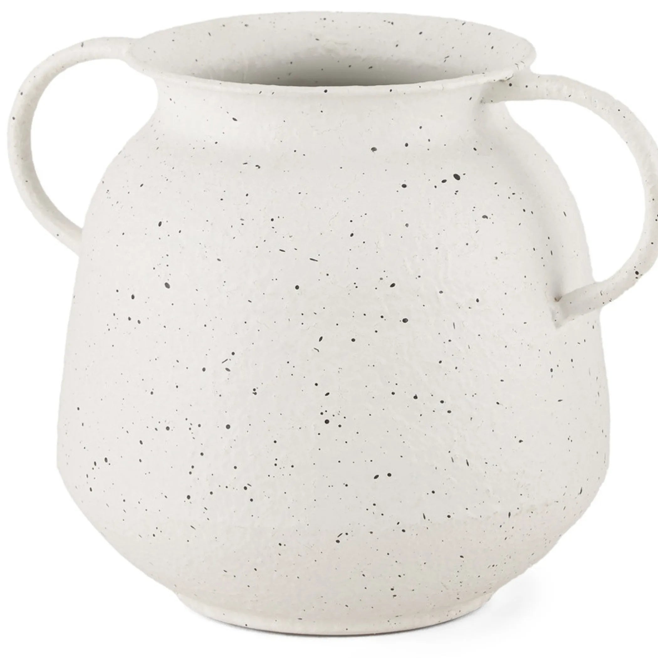 Speckle Metal Amphora Table Vase