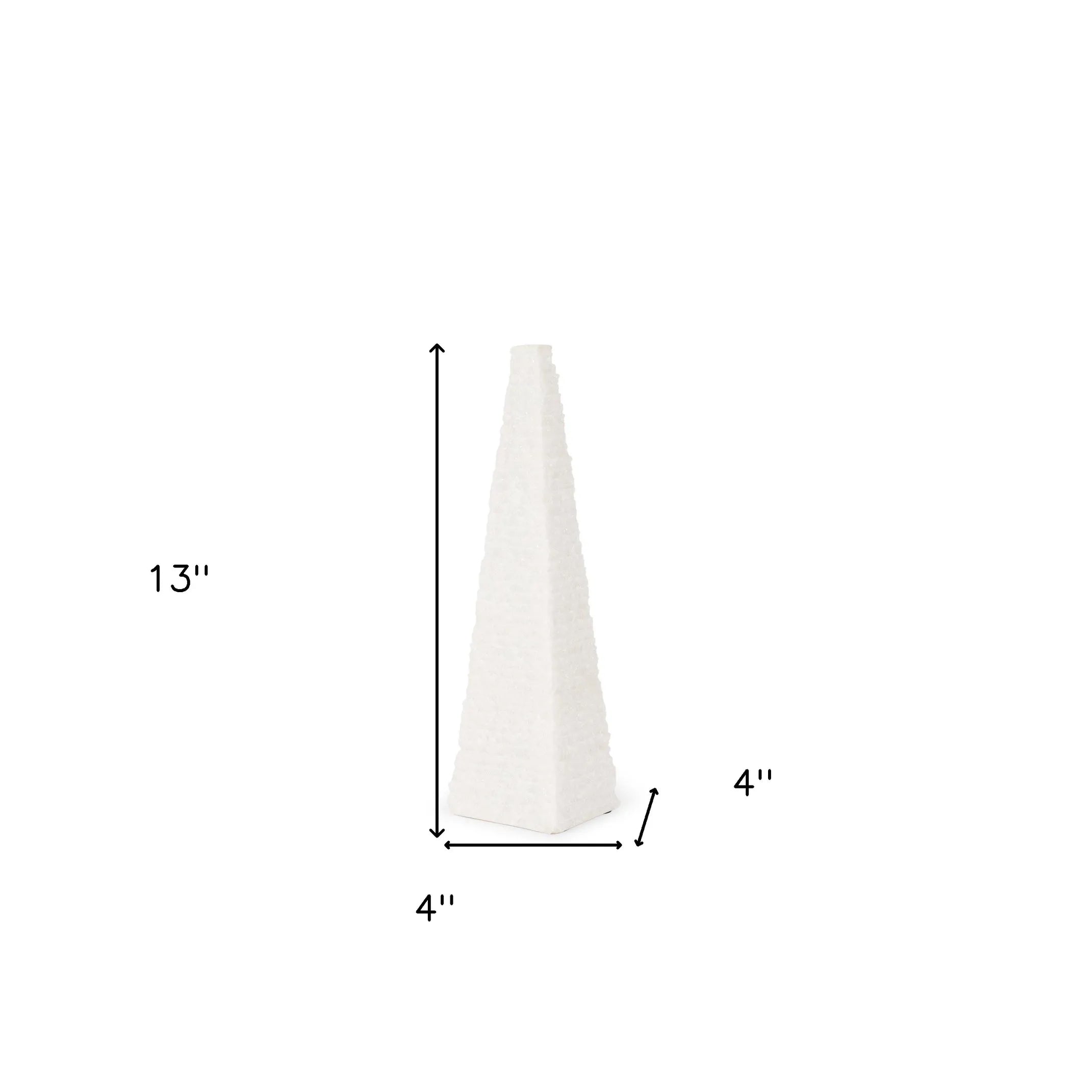 Marble Obelisk Tabletop Sculpture
