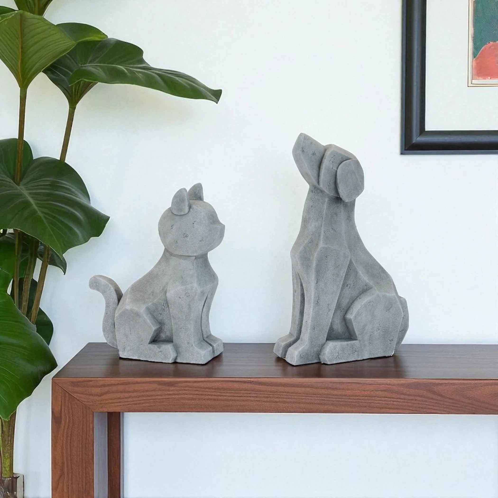 Polyresin Cat Dog Figurines
