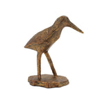 Set of Three Polyresin Sandpiper Bird Figurines