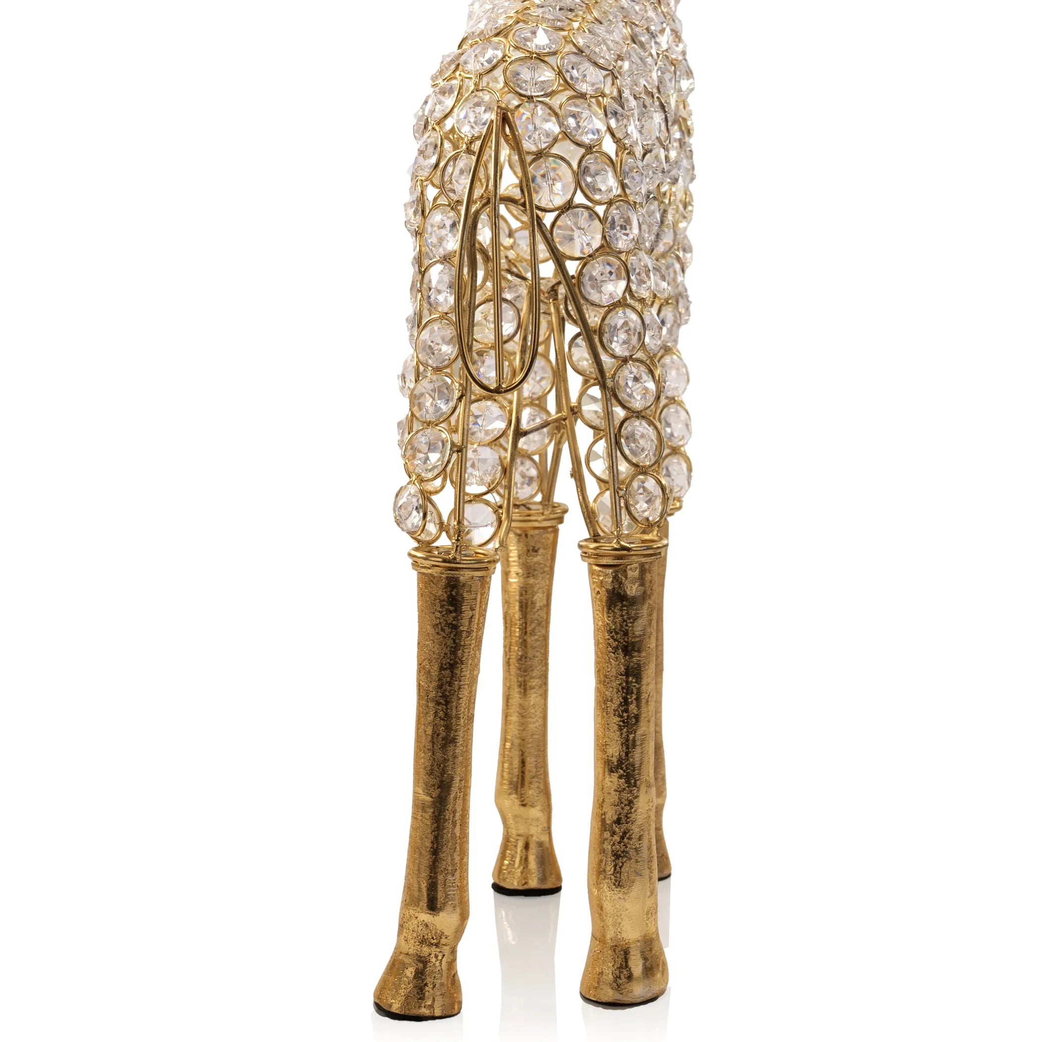 Crystal Giraffe Tabletop Sculpture