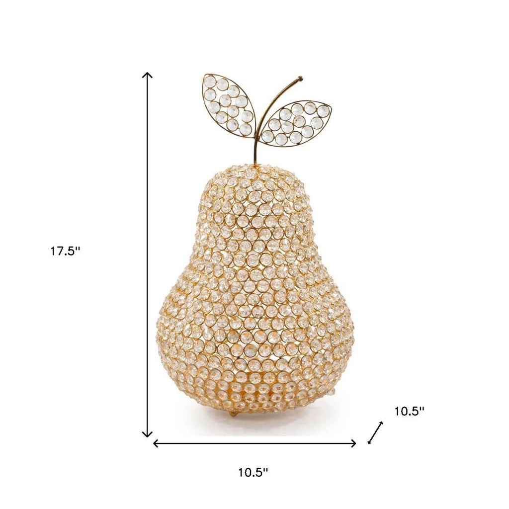 Crystal Decorative Pear
