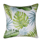 Floral Tropical Throw Pillow Cover