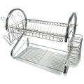 Better Chef 2-Level Chrome-Plated S-Shaped Dish Rack