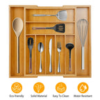 Bamboo Drawer Divider Kitchen