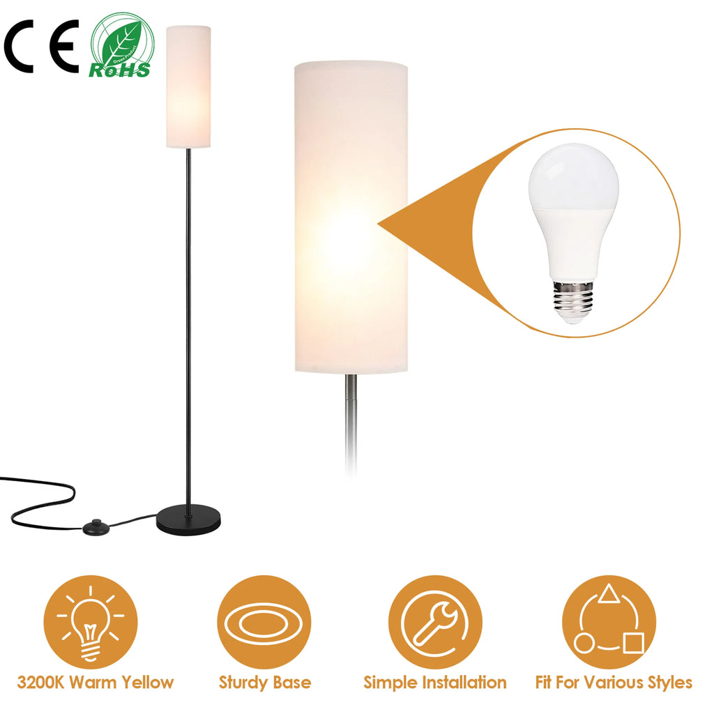 74.8in Tall Floor Lamp