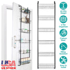 6 Tier Over Door Pantry Organizer Hanging