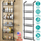 6 Tier Over Door Pantry Organizer Hanging